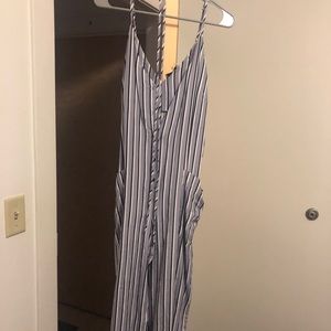 Striped Jumpsuit